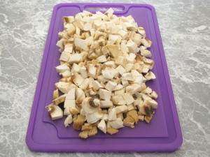 Баклажаны, запеченные с грибами