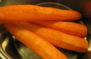 Постные морковные котлеты