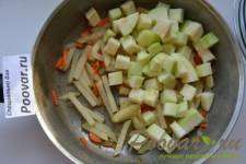 Кольраби тушеная с овощами 16