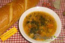 Суп с пшеном и солёными помидорами 65