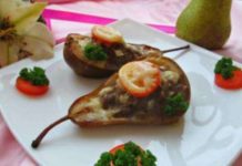 Запеченные фаршированные груши