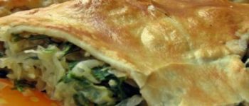 Простой пирог с капустой