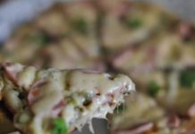 Вкусная пицца на сковороде